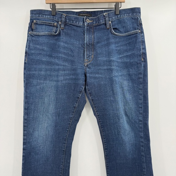 John Varvatos Jeans Men 38 Blue Star USA Classic Straight Leg Denim Mid Rise - Picture 2 of 16